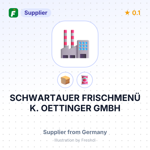 SCHWARTAUER FRISCHMENÜ K. OETTINGER GMBH – summary card, no photo uploaded yet