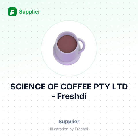 SCIENCE OF COFFEE PTY LTD – summary card, no photo uploaded yet