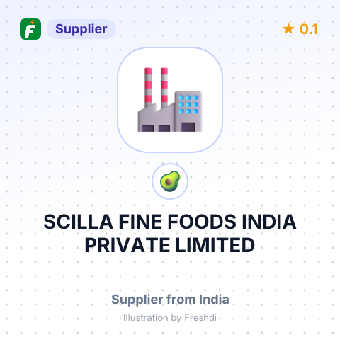 SCILLA FINE FOODS INDIA PRIVATE LIMITED – summary card, no photo uploaded yet