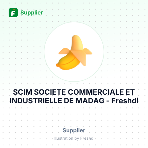 SCIM SOCIETE COMMERCIALE ET INDUSTRIELLE DE MADAG – summary card, no photo uploaded yet