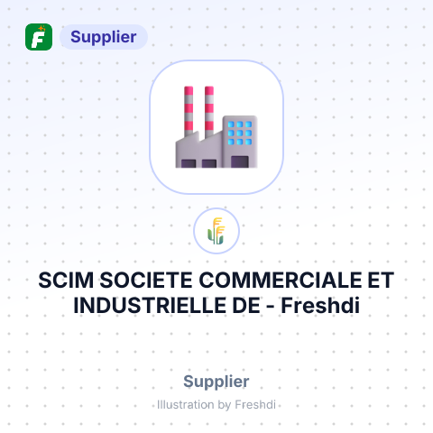 SCIM SOCIETE COMMERCIALE ET INDUSTRIELLE DE – summary card, no photo uploaded yet