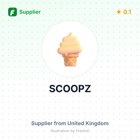 SCOOPZ – summary card, no photo uploaded yet