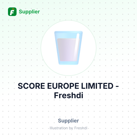 SCORE EUROPE LIMITED – summary card, no photo uploaded yet