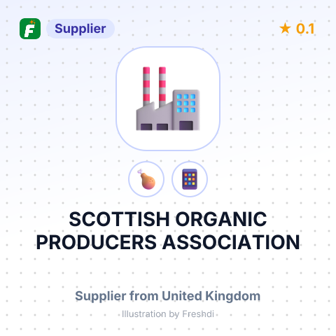 SCOTTISH ORGANIC PRODUCERS ASSOCIATION – summary card, no photo uploaded yet