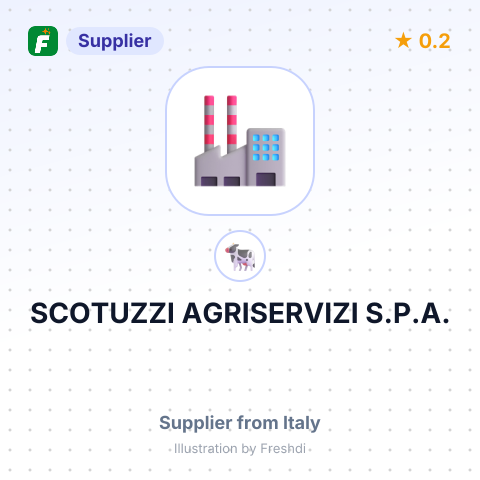 SCOTUZZI AGRISERVIZI S.P.A. – summary card, no photo uploaded yet