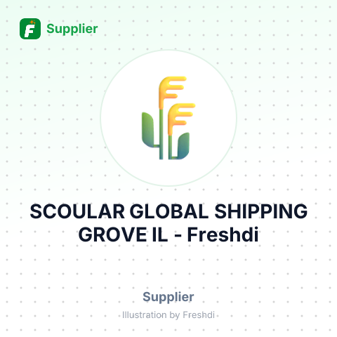 SCOULAR GLOBAL SHIPPING GROVE IL – summary card, no photo uploaded yet