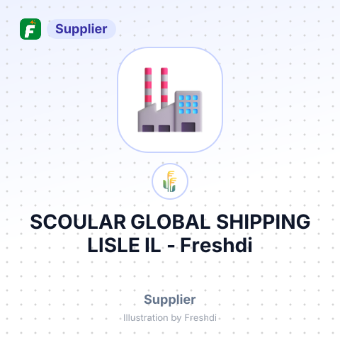 SCOULAR GLOBAL SHIPPING LISLE IL – summary card, no photo uploaded yet