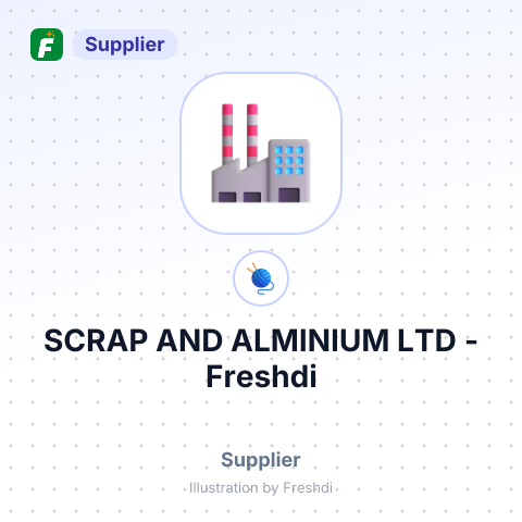 SCRAP AND ALMINIUM LTD – summary card, no photo uploaded yet