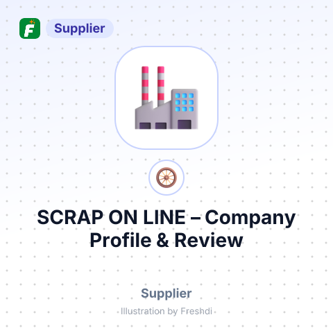 SCRAP ON LINE – summary card, no photo uploaded yet