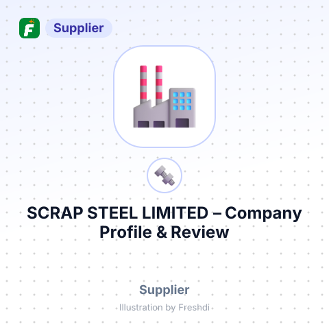 SCRAP STEEL LIMITED – summary card, no photo uploaded yet