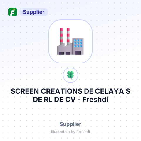 SCREEN CREATIONS DE CELAYA S DE RL DE CV – summary card, no photo uploaded yet