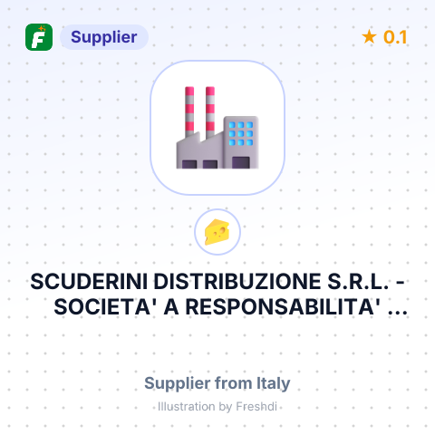 SCUDERINI DISTRIBUZIONE S.R.L. - SOCIETA' A RESPONSABILITA' LIMITATA U – summary card, no photo uploaded yet