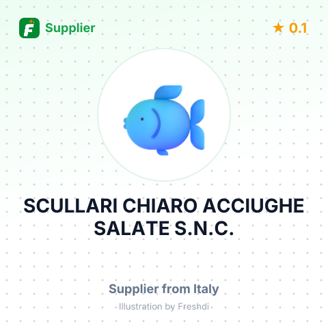 SCULLARI CHIARO ACCIUGHE SALATE S.N.C. – summary card, no photo uploaded yet