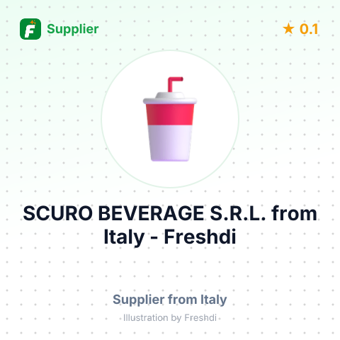 SCURO BEVERAGE S.R.L. – summary card, no photo uploaded yet