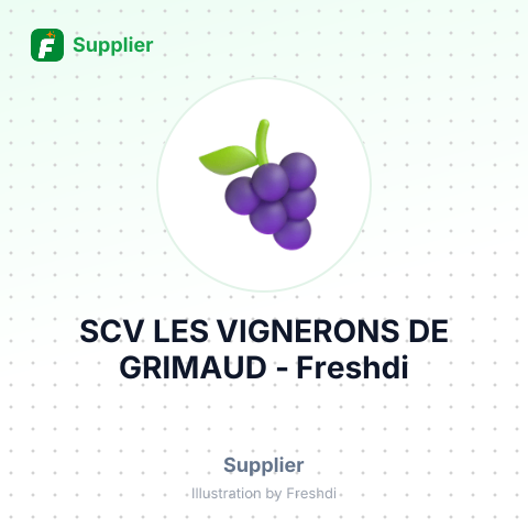 SCV LES VIGNERONS DE GRIMAUD – summary card, no photo uploaded yet