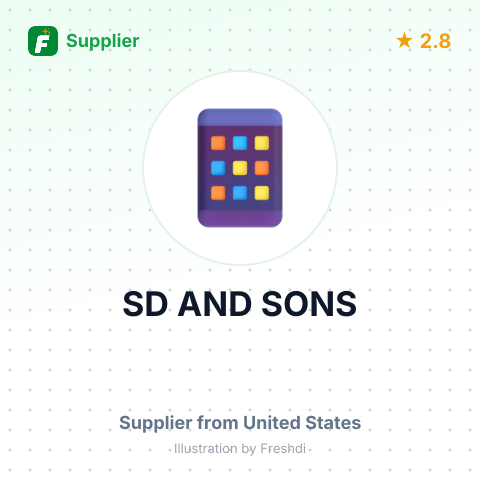 SD AND SONS – summary card, no photo uploaded yet