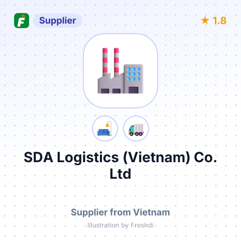 SDA Logistics (Vietnam) Co.,Ltd – summary card, no photo uploaded yet