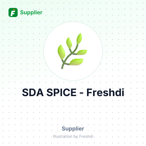 SDA SPICE – summary card, no photo uploaded yet