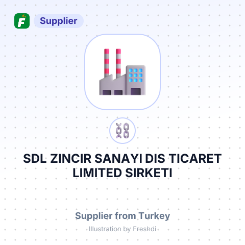 SDL ZINCIR SANAYI DIS TICARET LIMITED SIRKETI – summary card, no photo uploaded yet