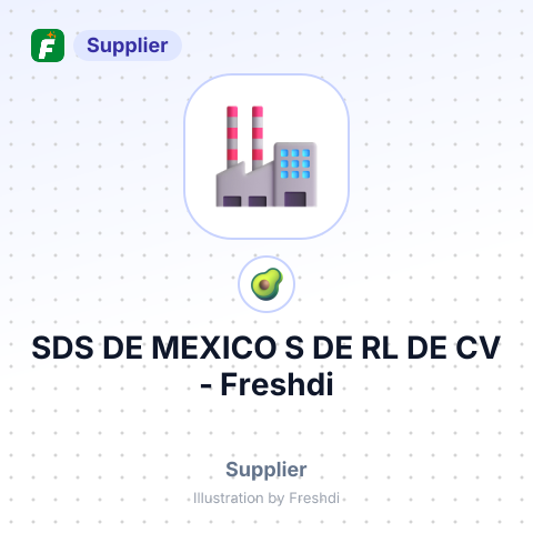 SDS DE MEXICO S DE RL DE CV – summary card, no photo uploaded yet