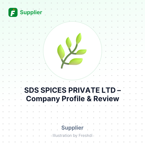 SDS SPICES PRIVATE LTD – summary card, no photo uploaded yet