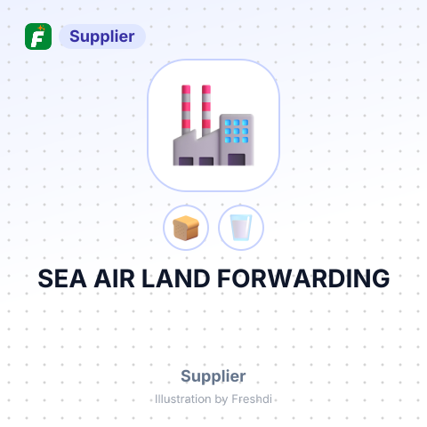 SEA AIR LAND FORWARDING – summary card, no photo uploaded yet