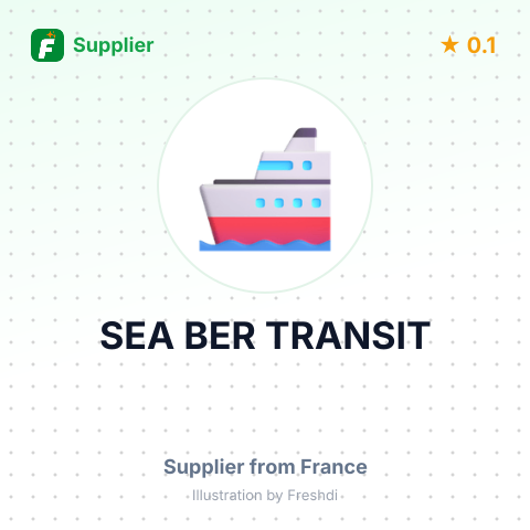 SEA BER TRANSIT – summary card, no photo uploaded yet