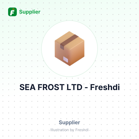 SEA FROST LTD – summary card, no photo uploaded yet