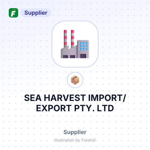 SEA HARVEST IMPORT/EXPORT PTY. LTD – summary card, no photo uploaded yet