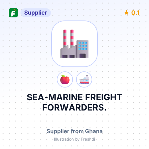SEA-MARINE FREIGHT FORWARDERS. – summary card, no photo uploaded yet