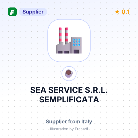 SEA SERVICE S.R.L. SEMPLIFICATA – summary card, no photo uploaded yet