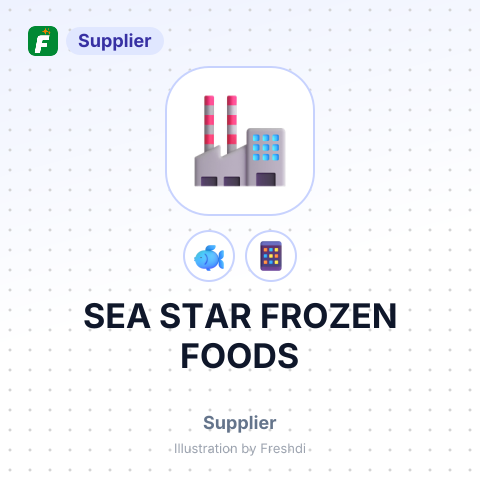 SEA STAR FROZEN FOODS – summary card, no photo uploaded yet