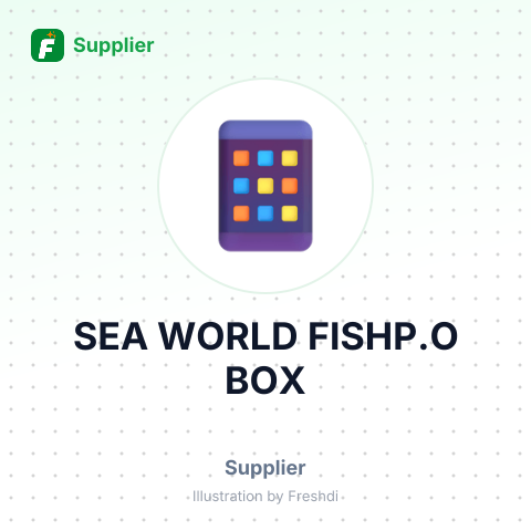 SEA WORLD FISHP.O BOX – summary card, no photo uploaded yet