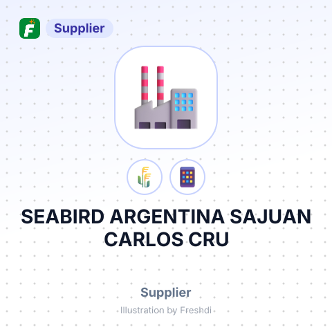 SEABIRD ARGENTINA SAJUAN CARLOS CRU – summary card, no photo uploaded yet