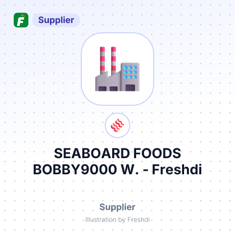 SEABOARD FOODS BOBBY9000 W. – summary card, no photo uploaded yet