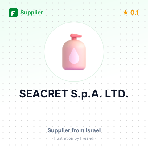 SEACRET S.p.A. LTD. – summary card, no photo uploaded yet