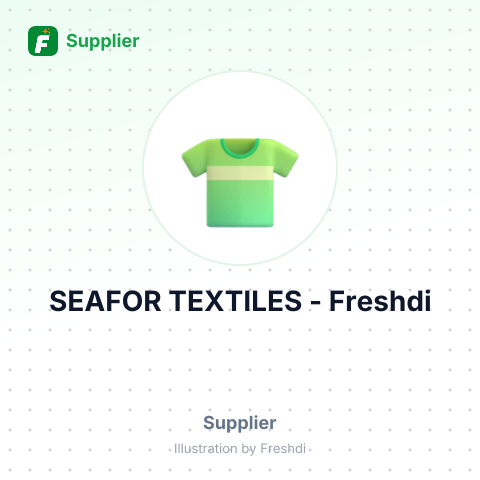 SEAFOR TEXTILES – summary card, no photo uploaded yet