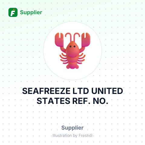 SEAFREEZE LTD UNITED STATES REF. NO. – summary card, no photo uploaded yet