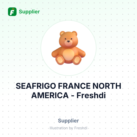 SEAFRIGO FRANCE NORTH AMERICA – summary card, no photo uploaded yet