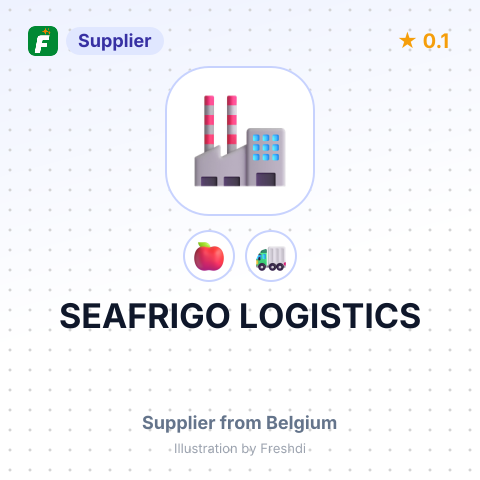 SEAFRIGO LOGISTICS – summary card, no photo uploaded yet