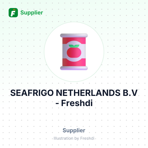 SEAFRIGO NETHERLANDS B.V – summary card, no photo uploaded yet