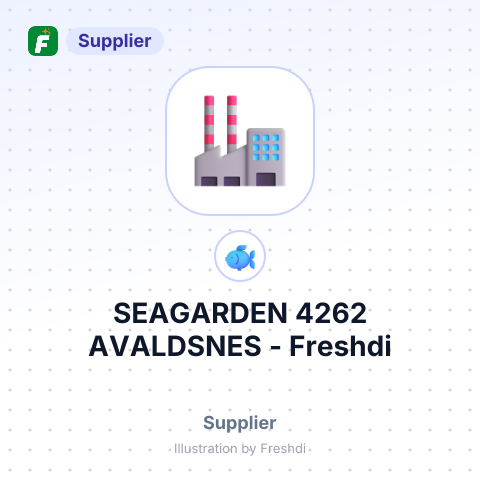 SEAGARDEN 4262 AVALDSNES – summary card, no photo uploaded yet