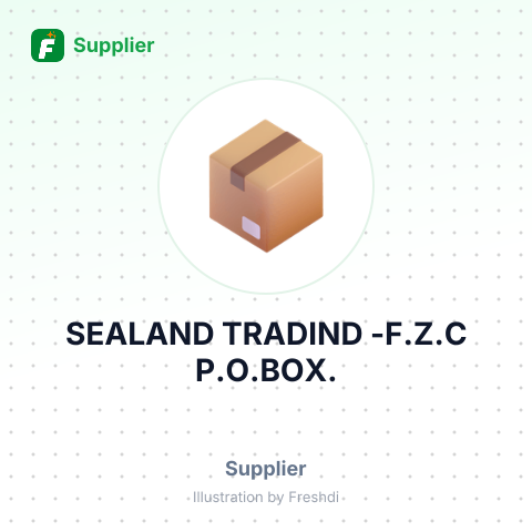 SEALAND TRADIND -F.Z.C P.O.BOX. – summary card, no photo uploaded yet