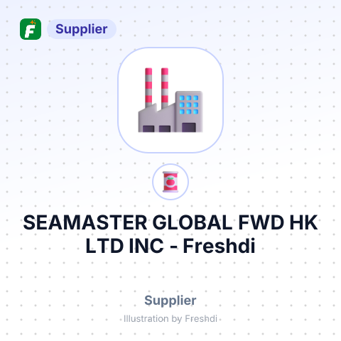 SEAMASTER GLOBAL FWD HK LTD INC – summary card, no photo uploaded yet