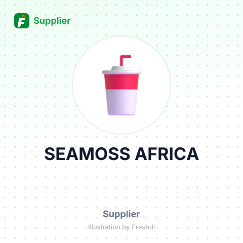 SEAMOSS AFRICA – summary card, no photo uploaded yet