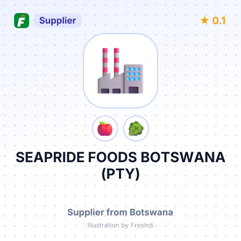 SEAPRIDE FOODS BOTSWANA (PTY) – summary card, no photo uploaded yet