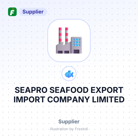 SEAPRO SEAFOOD EXPORT IMPORT COMPANY LIMITED – summary card, no photo uploaded yet