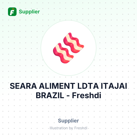 SEARA ALIMENT LDTA ITAJAI BRAZIL – summary card, no photo uploaded yet