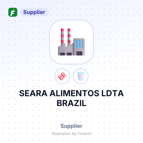 SEARA ALIMENTOS LDTA BRAZIL – summary card, no photo uploaded yet