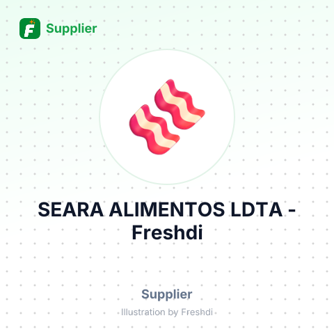 SEARA ALIMENTOS LDTA – summary card, no photo uploaded yet
